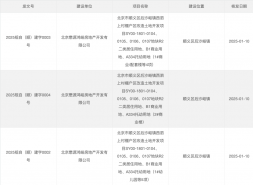 懋源后沙峪项目取得商业工程规划证，为了大门曾调规
